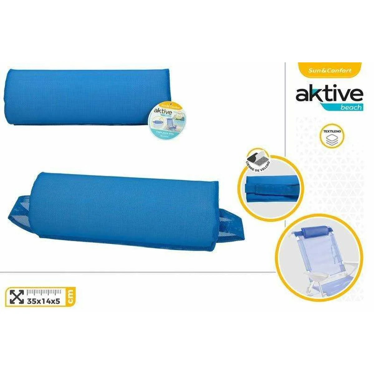 Coussin aktive 35 x 14 x 5 cm bleu s243480091. Bienvenue chez Diaytar, où l'élégance rencontre l'innovation avec nos produits électroniques dernier cri et nos créations maison exclusives