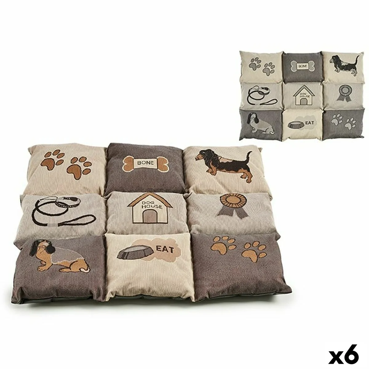 Coussin animaux de compagnie 56 x 7 5 x 80 cm 6 unites s362426463. Bienvenue dans l'écosystème Diaytar, où chaque produit a été pensé pour s'intégrer parfaitement dans votre vie moderne