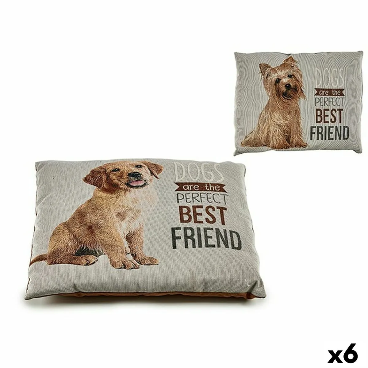 Coussin animaux de compagnie chien 47 x 11 x 61 cm 6 unites s362426650. Chez Diaytar, nous sommes convaincus que le meilleur produit est celui qui allie utilité, beauté et innovation. C'est notre credo.