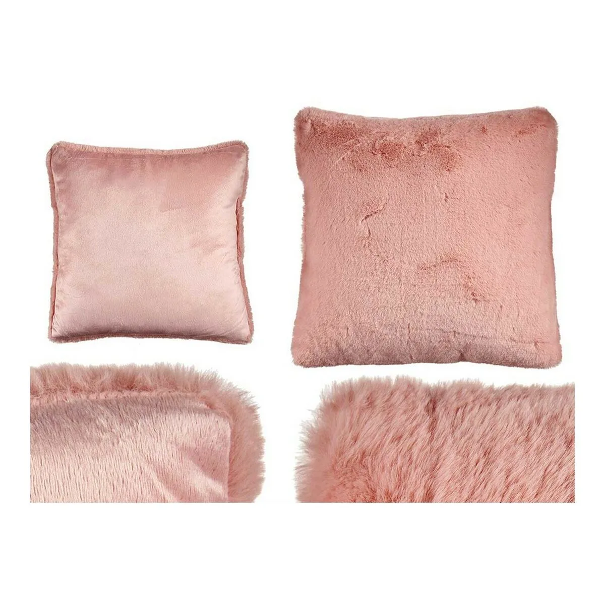 Coussin avec cheveux rose cuir synthetoqie 40 x 2 x 40 cm s360917758. Transformez votre intérieur avec les produits déco Diaytar !