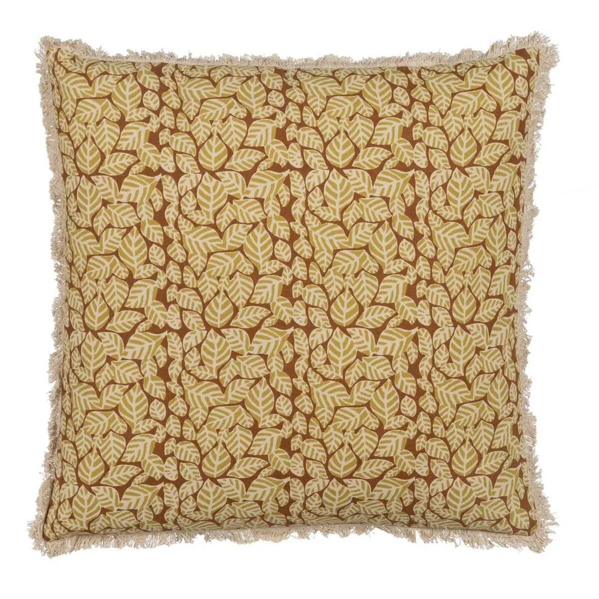 Coussin coton marron beige 50 x 50 cm s880471725. Diaytar Home : Créez l'atmosphère parfaite dans chaque pièce de votre maison.