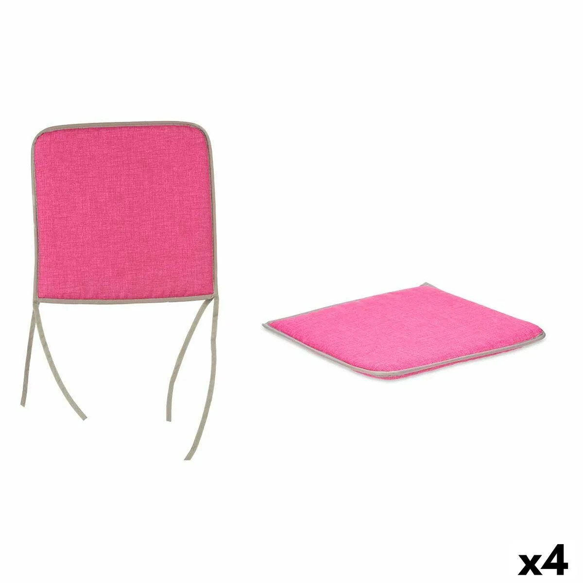 Coussin de chaise 38 x 2 5 x 38 cm 4 unites s362954748. Diaytar - L'art de bien vivre commence ici. Découvrez nos collections exclusives.