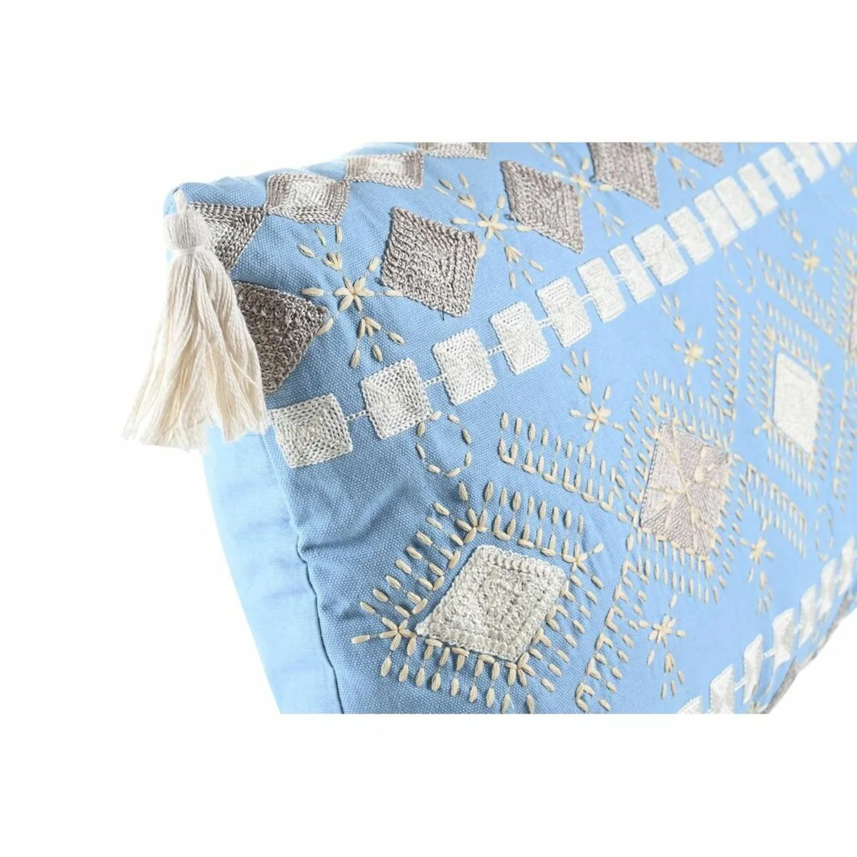 Coussin dkd home decor 60 x 15 x 35 cm bleu blanc s303809842. Les influenceurs adorent Diaytar pour ses pièces mode avant-gardistes.