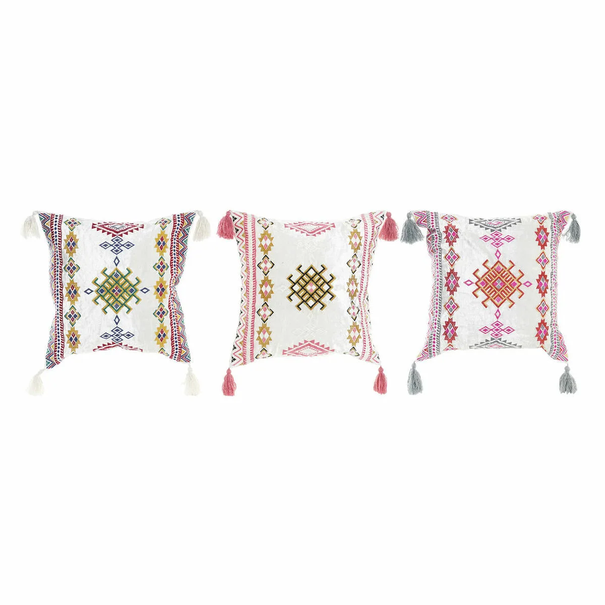 Coussin dkd home decor 8424001817528 multicouleur arabe 40 x 10 x 40 cm frange 3 pieces s301765315. Bienvenue dans l'ère du shopping conscient. Diaytar privilégie des produits avec une éthique et un impact positif.