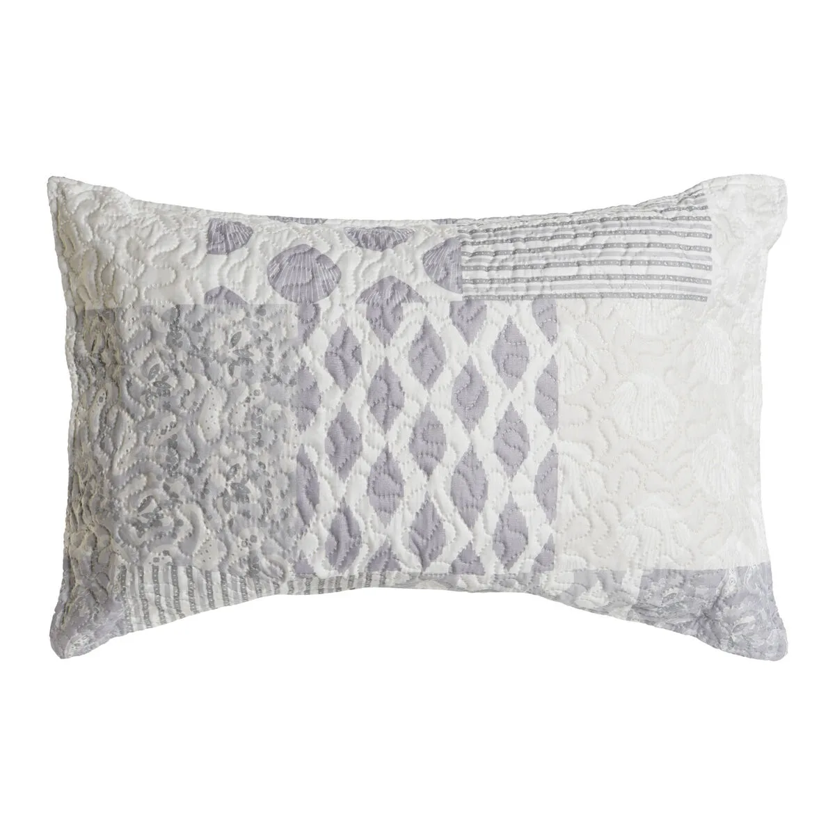 Coussin dkd home decor beige gris polyester patchwork 60 x 10 x 40 cm s306034871. Diaytar vous invite à un voyage shopping au cœur des produits qui définissent le mode de vie contemporain