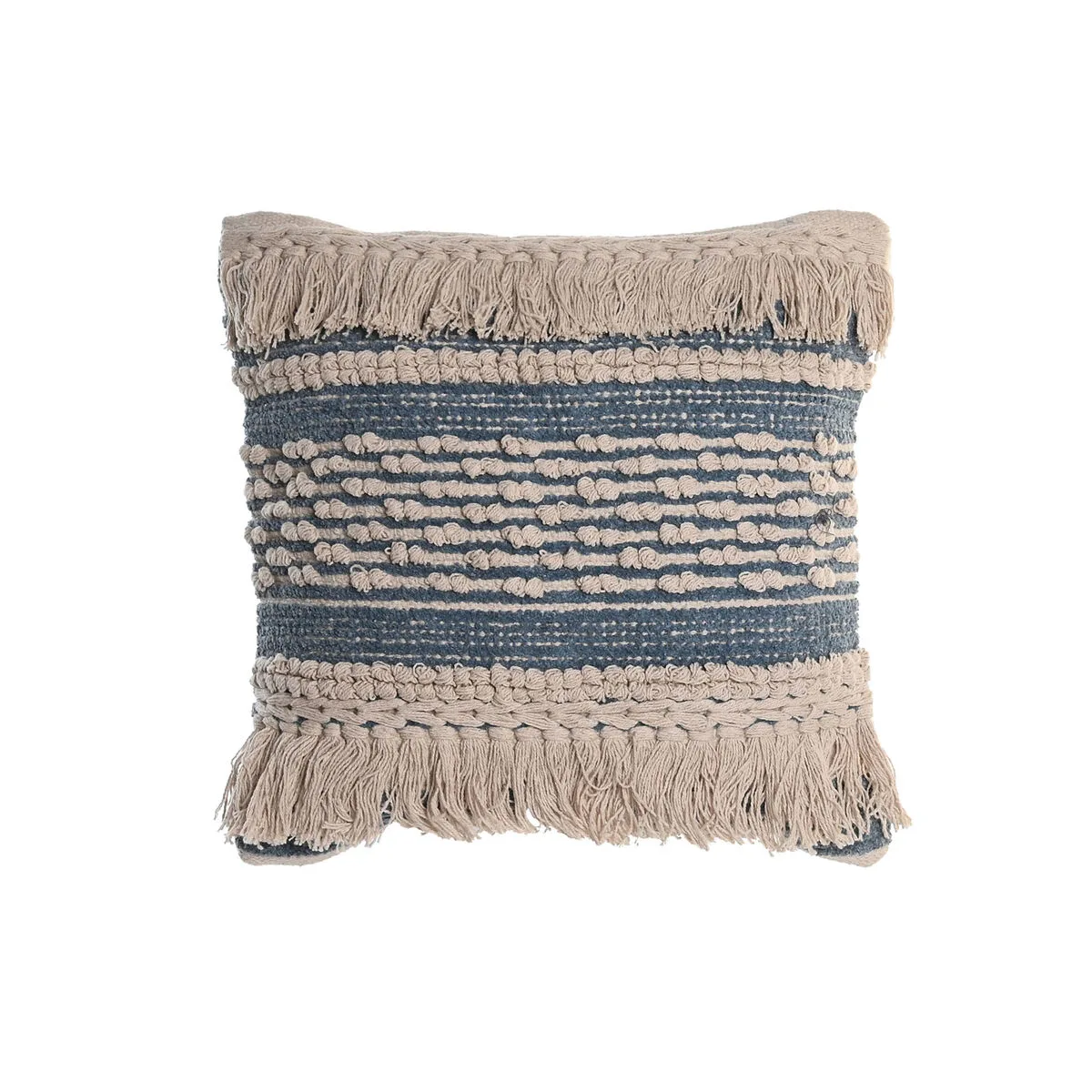 Coussin dkd home decor bleu 45 x 10 x 45 cm blanc boho s304499862. Diaytar, c'est l'histoire d'une passion pour les bons produits, quels qu'ils soient, et du désir de les partager avec vous