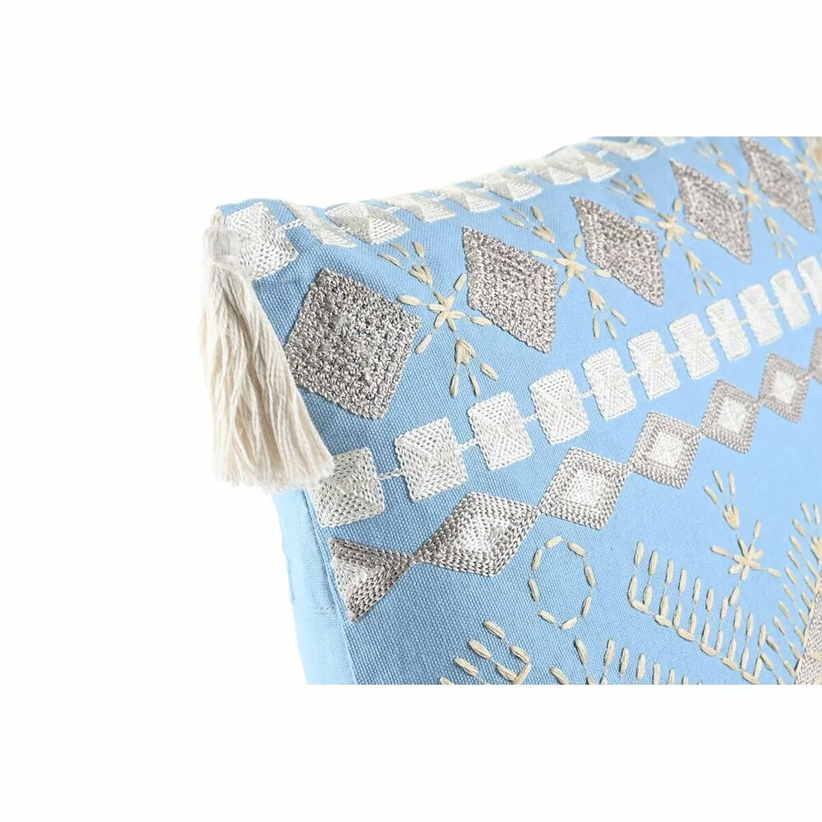 Coussin dkd home decor bleu blanc 40 x 15 x 40 cm s303809752. Notre raison d'être : vous faire économiser le plus précieux des resources : votre temps. Bienvenue sur Diaytar, les produits triés sur le volet.