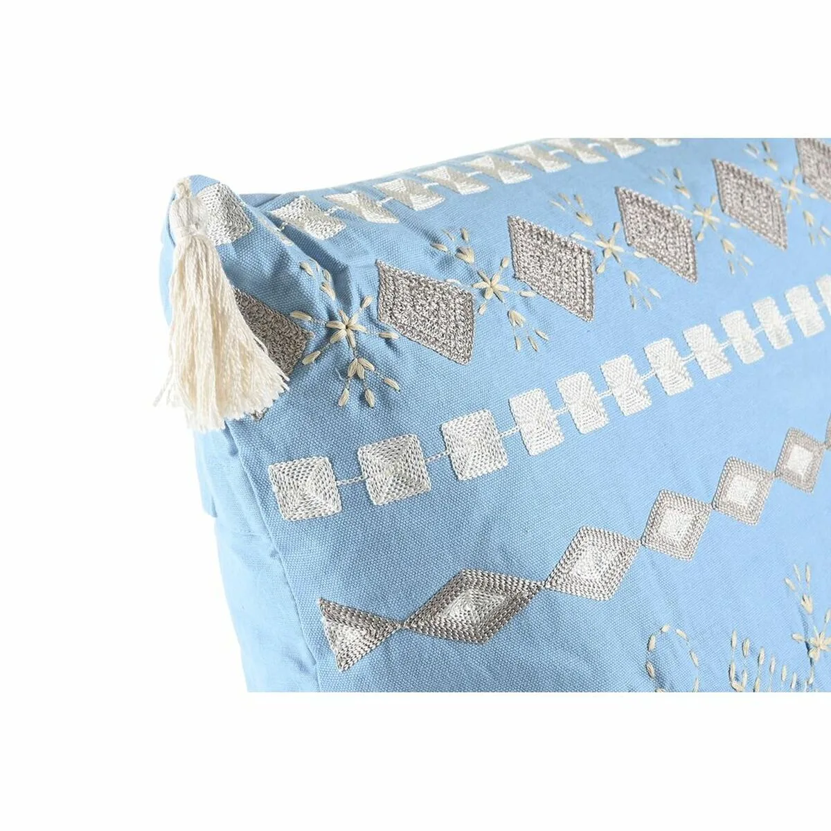 Coussin dkd home decor bleu blanc 60 x 20 x 60 cm s303809647. Plongez dans l'univers Diaytar où chaque produit raconte une histoire.