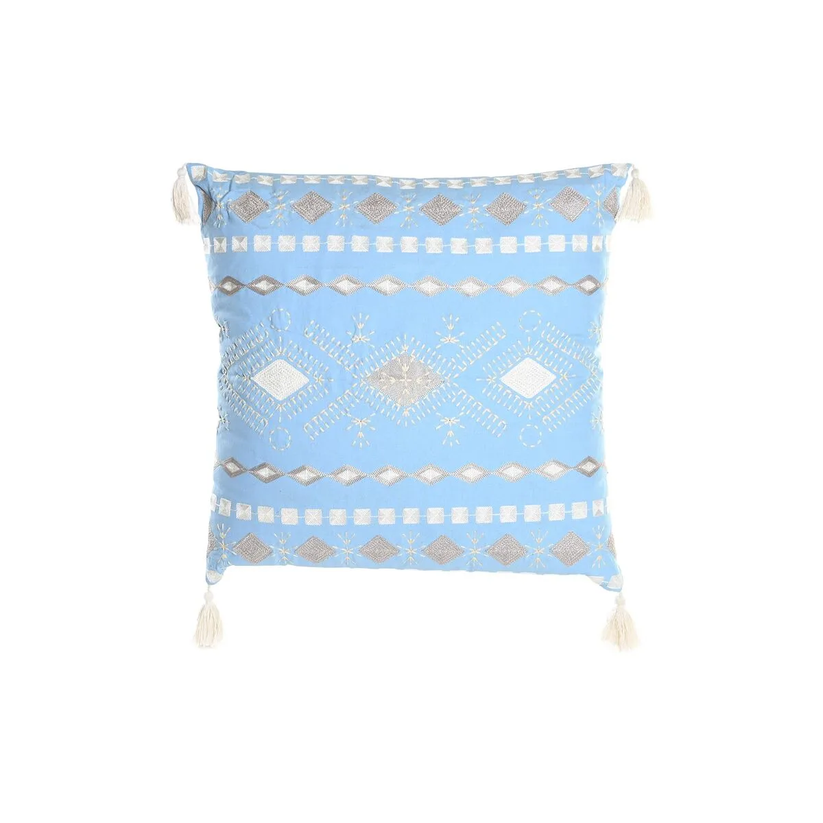 Coussin dkd home decor bleu blanc 60 x 20 x 60 cm s303809671. L'aventure Diaytar est une quête permanente de sens et d'esthétisme à travers des produits soigneusement pensés.