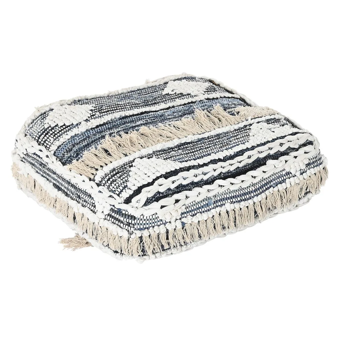Coussin dkd home decor de sol noir rayures 60 x 60 x 25 cm s303202661. La recette Diaytar : un tiers de design, un tiers d'innovation, un tiers de fonctionnalité. Le tout saupoudré de tendance.