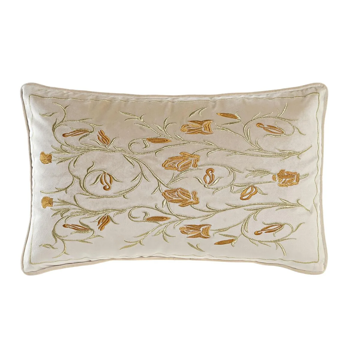 Coussin dkd home decor dore 50 x 10 x 30 cm fleurs s304151875. Bienvenue dans l'ère du shopping conscient. Diaytar privilégie des produits avec une éthique et un impact positif.
