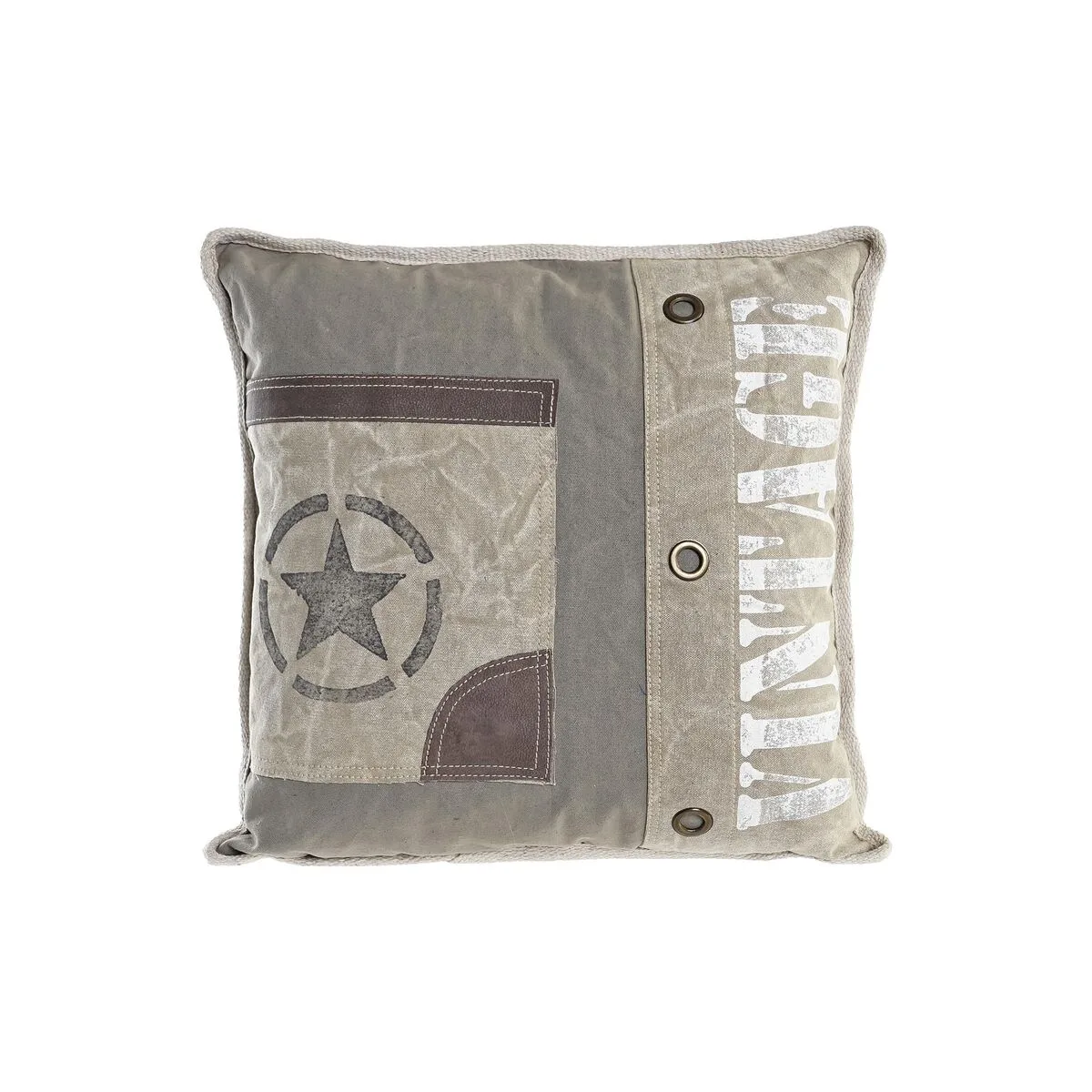 Coussin dkd home decor gris blanc vintage 45 x 15 x 45 cm s303218368. Tendance, confort et qualité : la trilogie gagnante de Diaytar Mode.