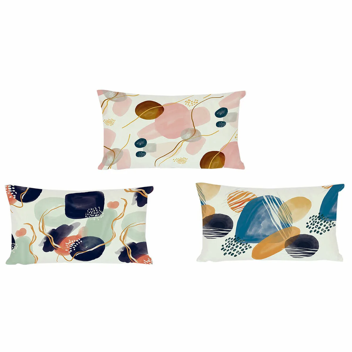 Coussin dkd home decor plastique bleu blanc multicouleur rose rectangulaire abstrait 50 x 30 x 12 cm 3 pieces s302175373. Diaytar est le trait d'union entre le monde de la tech et celui du lifestyle, pour une expérience utilisateur sans faille.