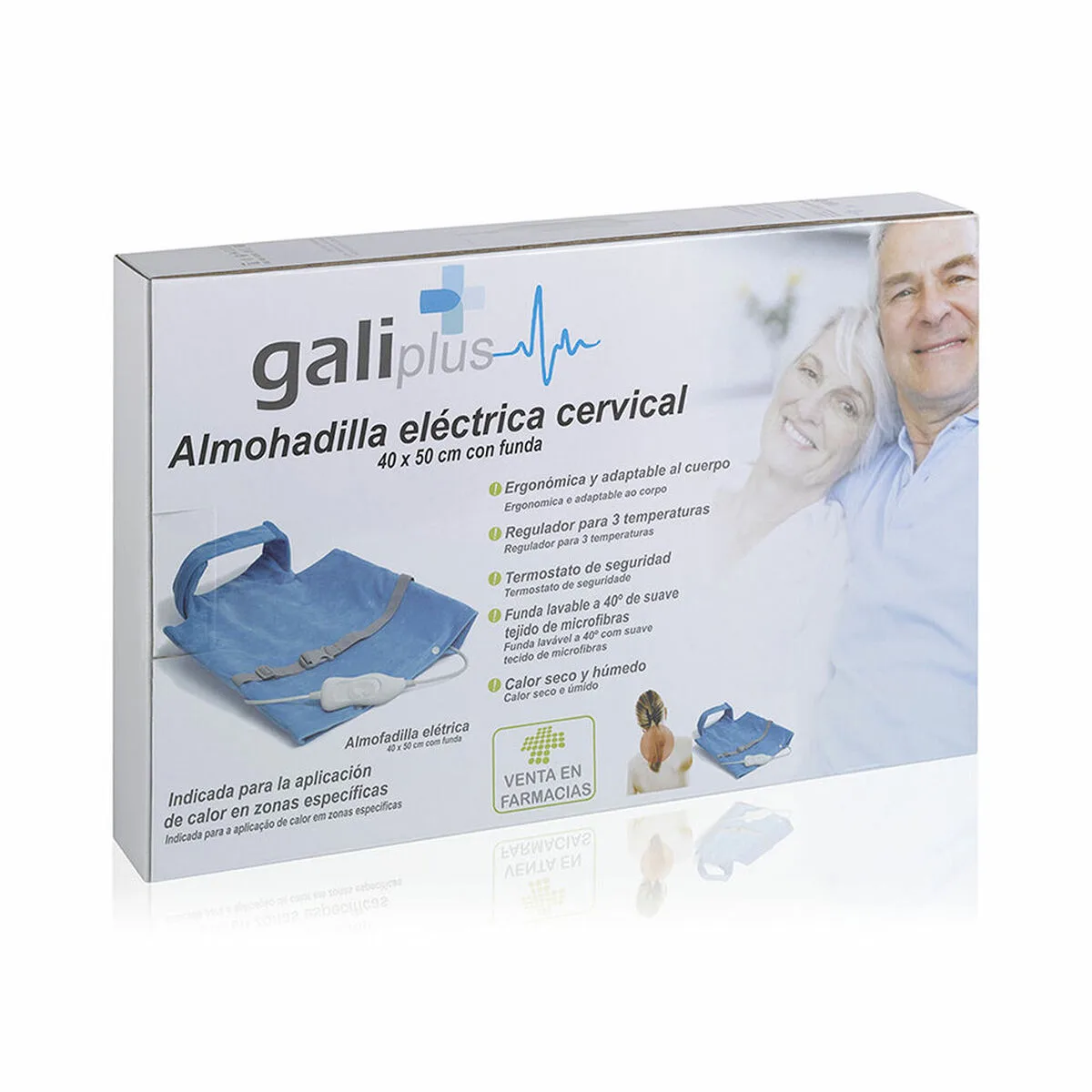 Coussin electrique pour le cou et le dos galiplus electromedicina s0512094593. La mode selon Diaytar : audacieuse, accessible et toujours dans l'air du temps.