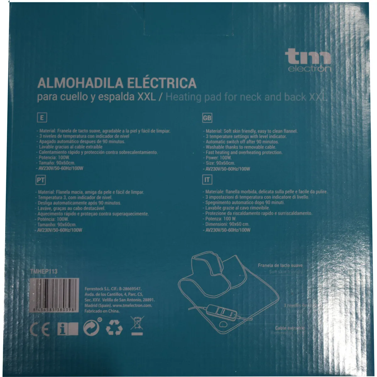 Coussin electrique pour le cou et le dos tm electron s650231579. Bien plus qu'un simple site, Diaytar est une expérience de découverte permanente de produits utiles, beaux et novateurs