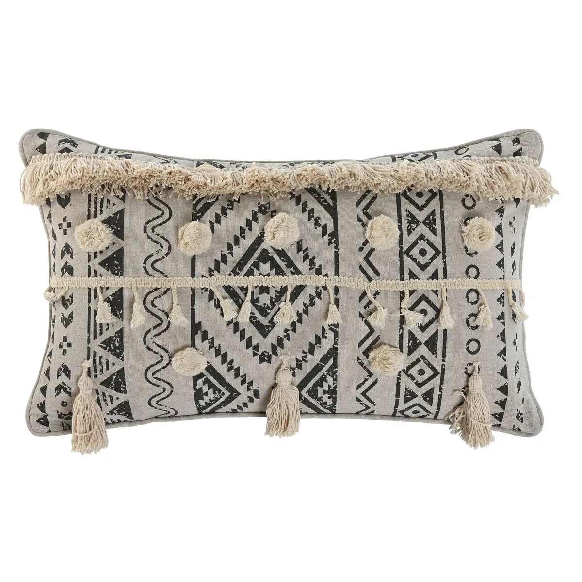 Coussin home esprit blanc noir boho 50 x 8 x 30 cm s306038410. Bienvenue dans la famille Diaytar. Ici, on ne parle pas de clients, mais de co-créateurs d'un quotidien meilleur.