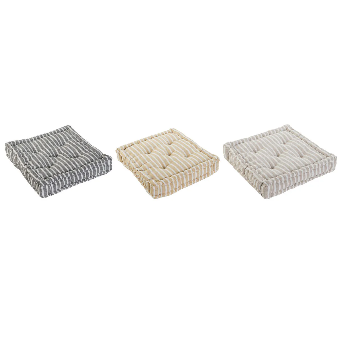 Coussin home esprit jaune beige mediterraneen 56 x 56 x 13 cm 3 unites s305468575. Diaytar, le reflect de vos envies multiples : une gamme de produits soigneusement composée pour sa diversité et sa pertinence