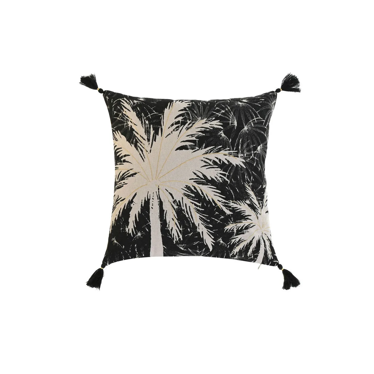 Coussin home esprit noir boho palmier 45 x 5 x 45 cm s305516666. Diaytar, c'est le hub où se connectent les créateurs de produits géniaux et les clients qui les attendaient sans le savoir.