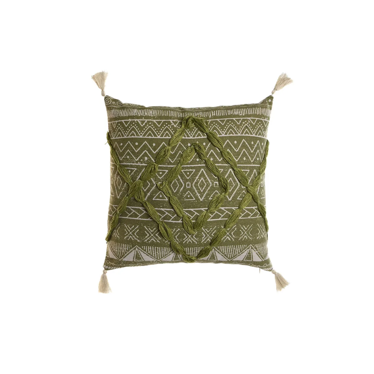 Coussin home esprit vert boho 45 x 5 x 45 cm s305517997. Diaytar, c'est le grand ménage de printemps dans vos habitudes shopping : on garde l'essentiel, on jette le superflu.