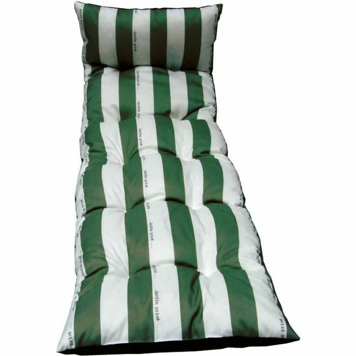 Coussin pour chaise longue jardin prive vert 180 x 56 x 10 cm s716746838. La mode selon Diaytar : audacieuse, accessible et toujours dans l'air du temps.