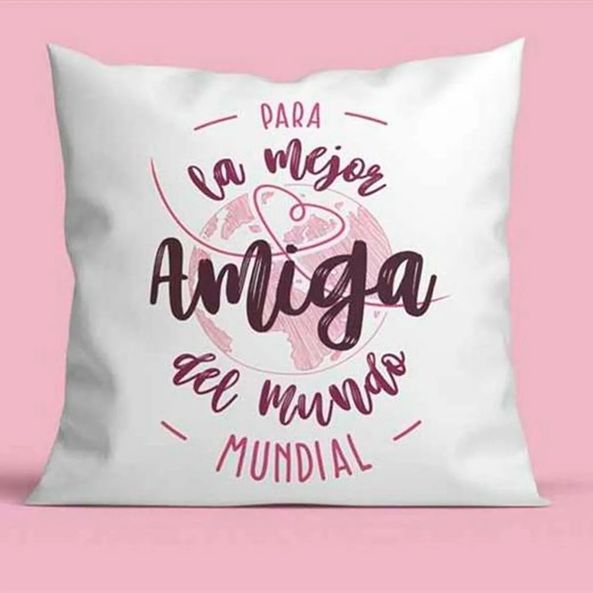 Coussin roymart para la mejor amiga del mundo blanc rose 40 x 40 cm s842377651. Diaytar réinvente le e-commerce avec une approche généraliste axée sur la qualité, la tendance et l'accessibilité