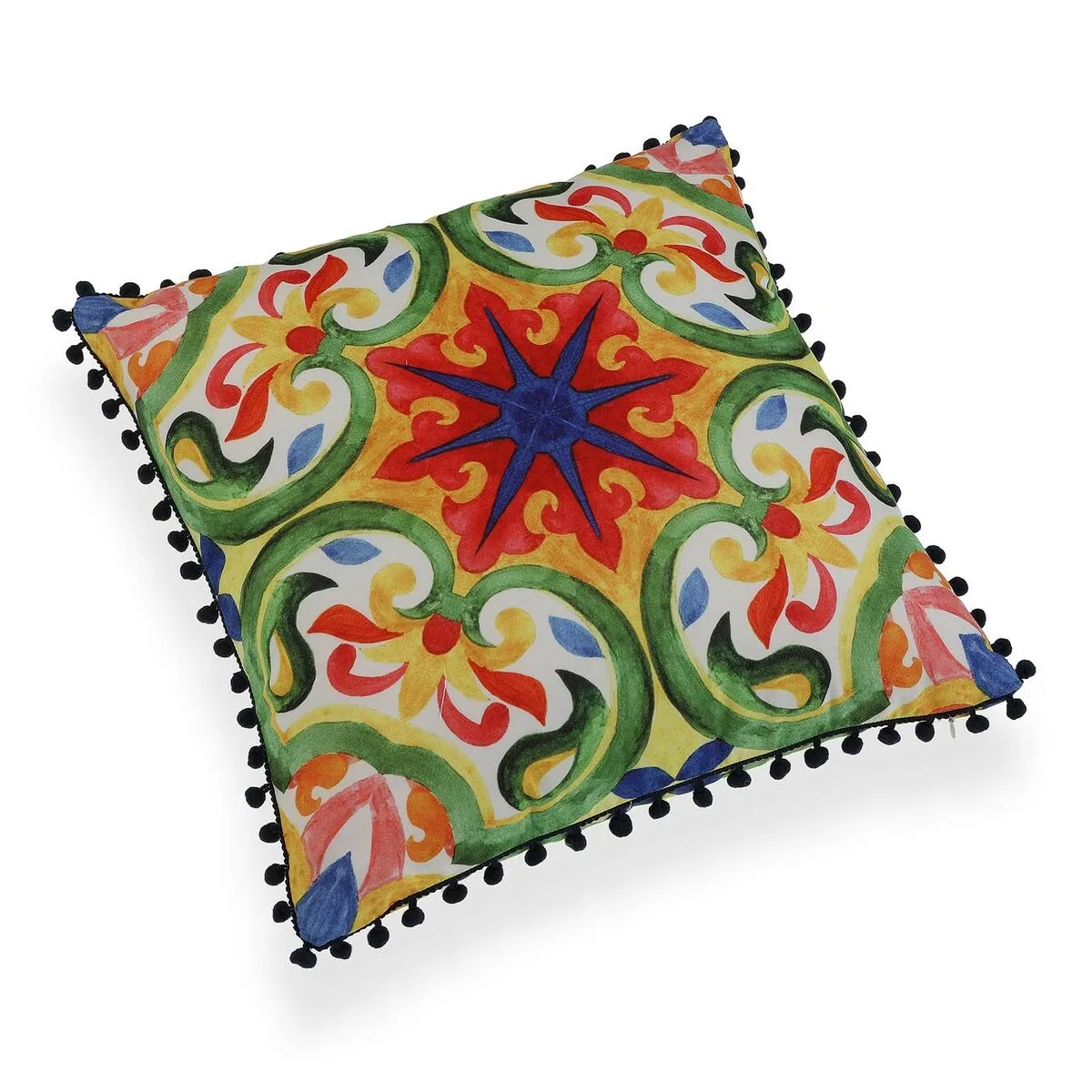 Coussin versa pompons polyester 45 x 45 cm s340992073. Diaytar, c'est le point de rencontre entre les passionnés de belles technologies et les amateurs de décoration tendance
