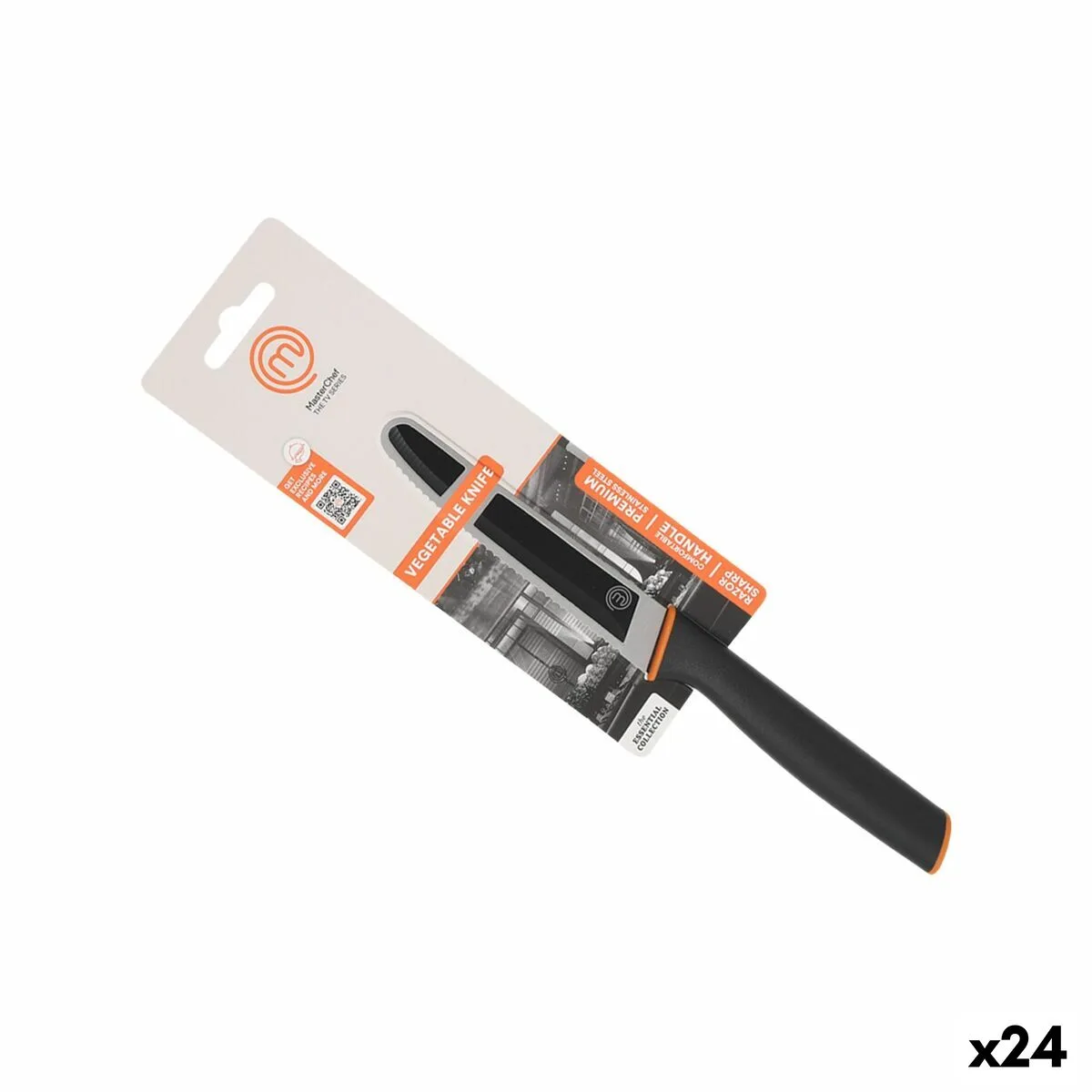 Couteau a eplucher les legumes masterchef noir argente 11 5 cm 24 unites s223718412. Notre raison d'être : vous faire économiser le plus précieux des resources : votre temps. Bienvenue sur Diaytar, les produits triés sur le volet.
