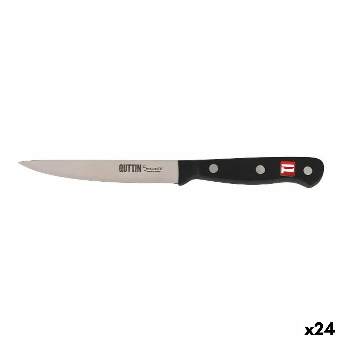 Couteau a eplucher les legumes quttin noir argente 12 cm 24 unites s223188271. Les influenceurs adorent Diaytar pour ses pièces mode avant-gardistes.