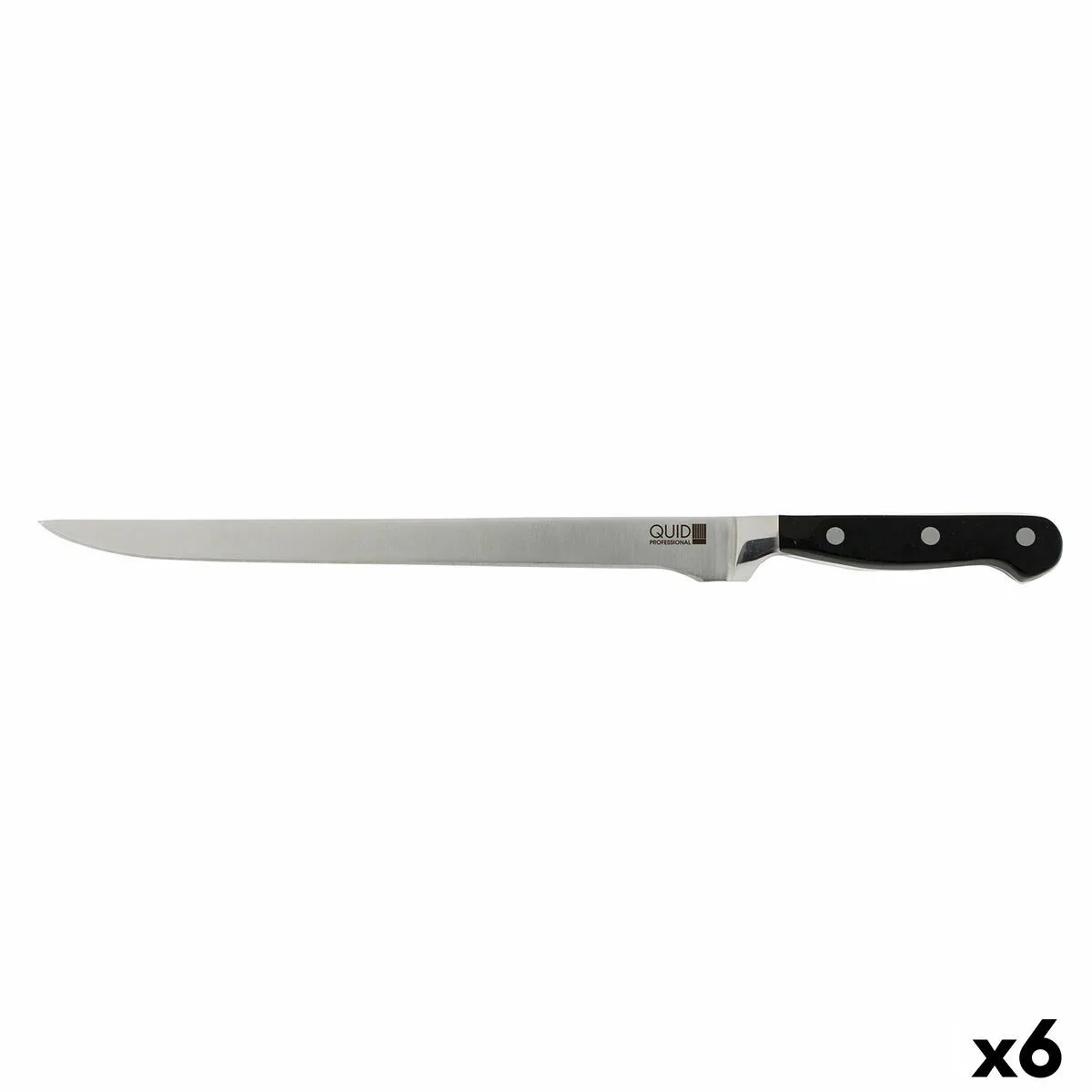 Couteau a jambon quid professional inox chef black metal 28 cm pack 6x s270449126. Diaytar vous habille de la tête aux pieds avec goût et raffinement.