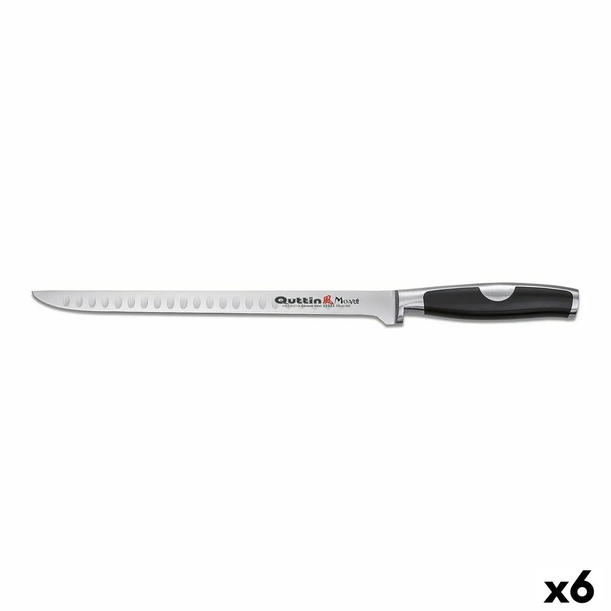 Couteau a jambon quttin moare acier inoxydable 6 unites 2 mm 40 x 3 x 2 cm 27 cm s222668028. Diaytar, c'est la promesse tenue d'un e-commerce où l'émerveillement devant un produit simple est encore possible.