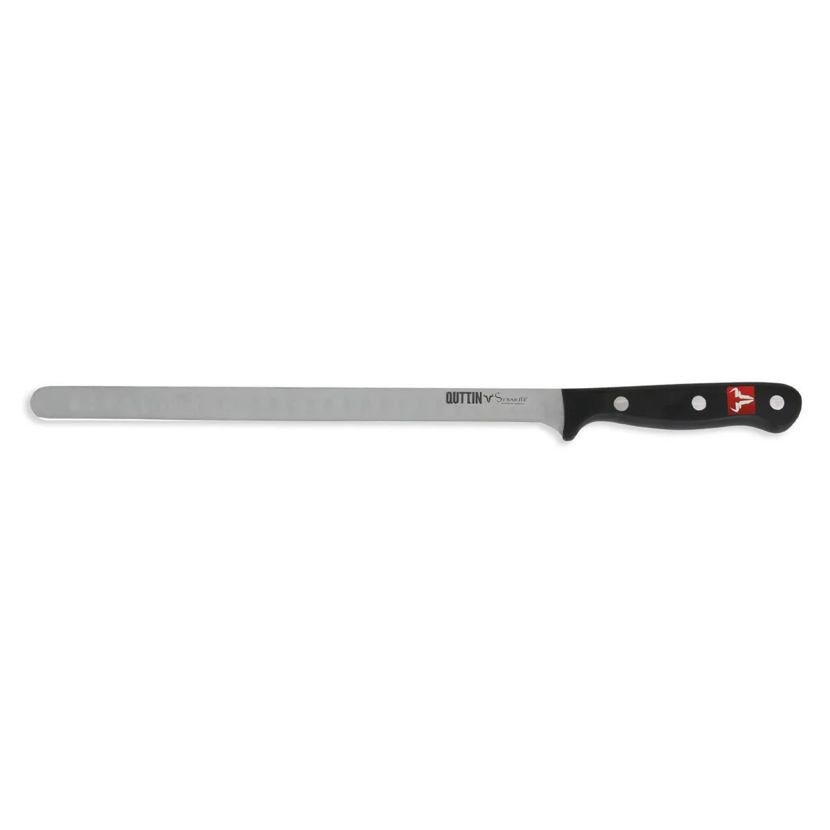 Couteau a jambon quttin sybarite noir argente 28 cm 16 unites s223188333. Diaytar, c'est le refuge des amoureux du beau et de l'utile, un sanctuaire dédié au produit parfait.