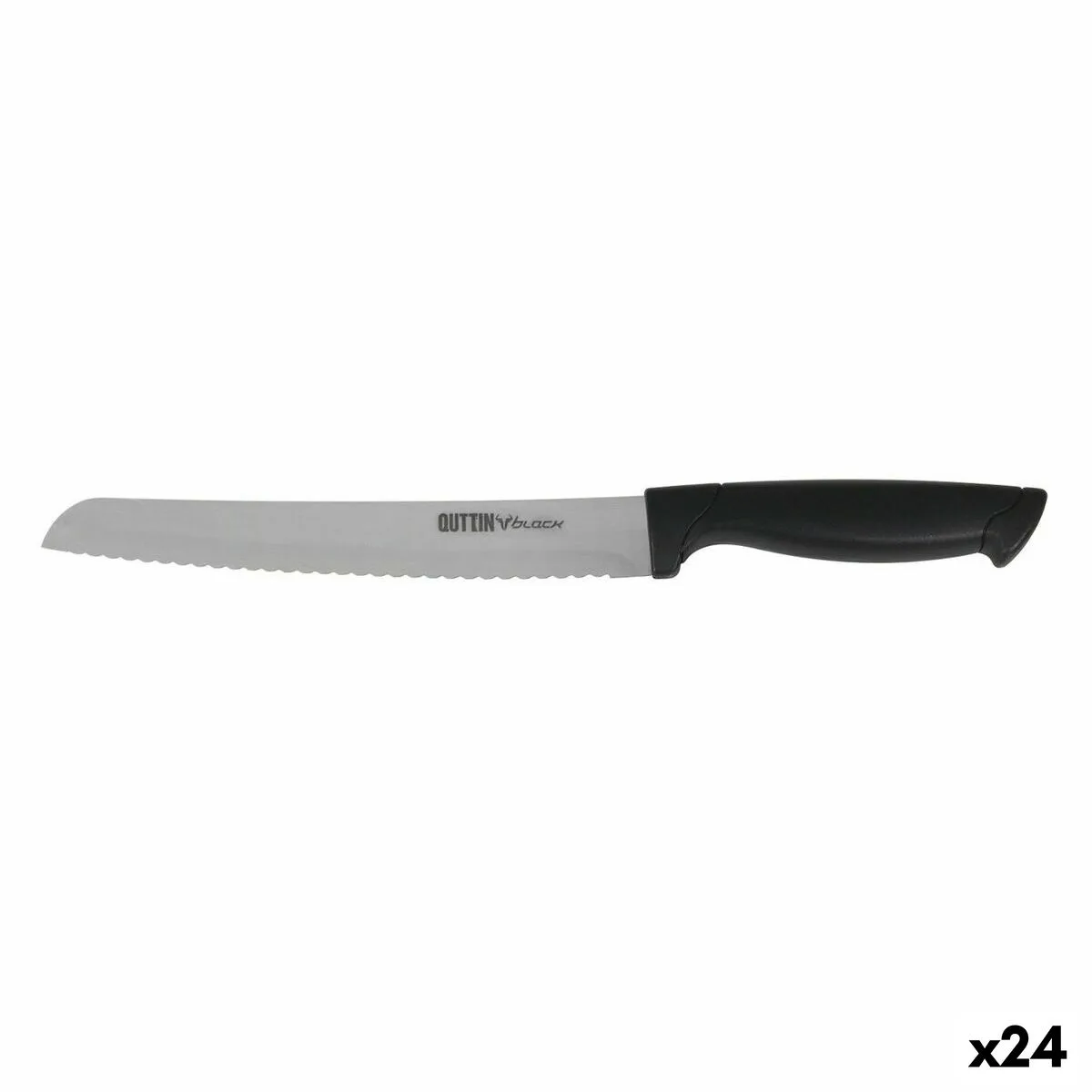 Couteau a pain quttin black noir argente 24 unites 20 cm s223185845. Notre mission : éradiquer le superflu pour ne vous proposer que l'essentiel... mais en beaucoup plus stylé. Bienvenue chez Diaytar.