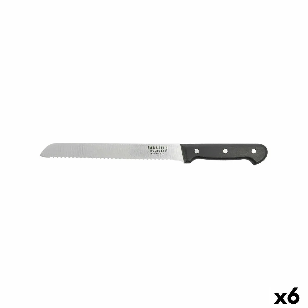 Couteau a pain sabatier universal metal 22 cm pack 6x s270474790. Nous traitons chaque produit Diaytar avec le même respect que si nous devions l'offrir à un proche. La qualité est non-négociable.