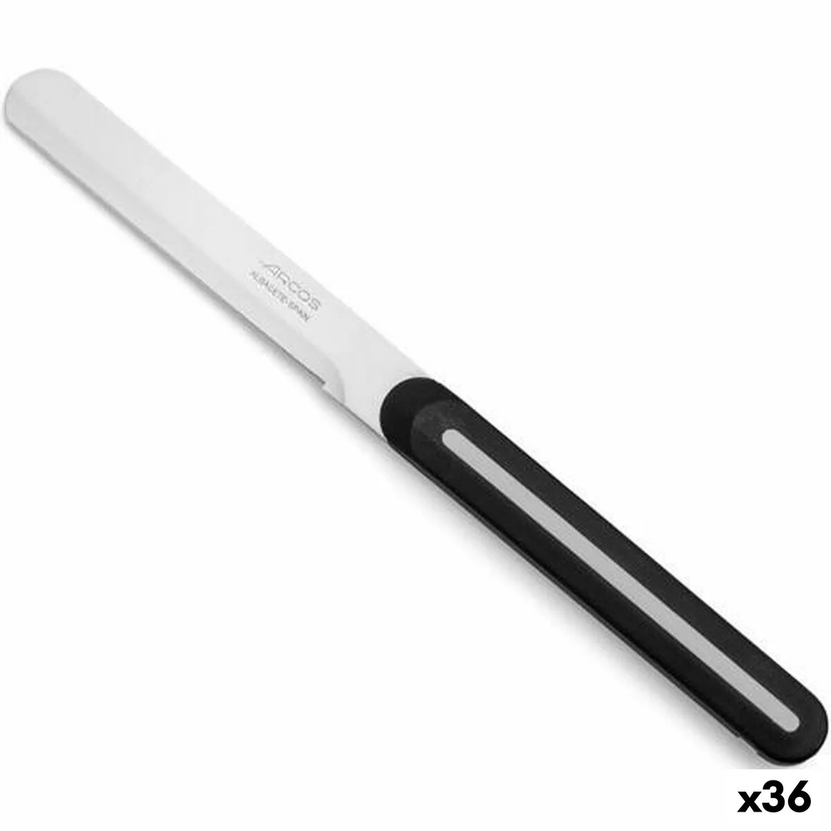 Couteau a tartiner arcos noir blanc 10 cm acier inoxydable 36 unites s842610278. Nous traitons chaque produit Diaytar avec le même respect que si nous devions l'offrir à un proche. La qualité est non-négociable.