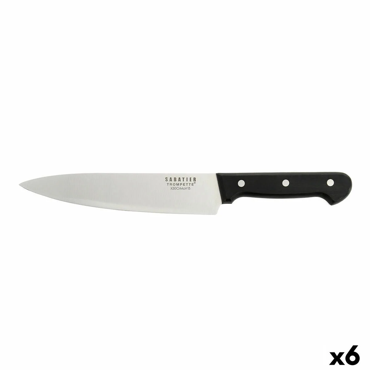 Couteau chef sabatier universal noir metal 20 cm 6 unites s270533166. Diaytar ne stocke pas des produits, il collectionne des pièces uniques pour enrichir votre quotidien.