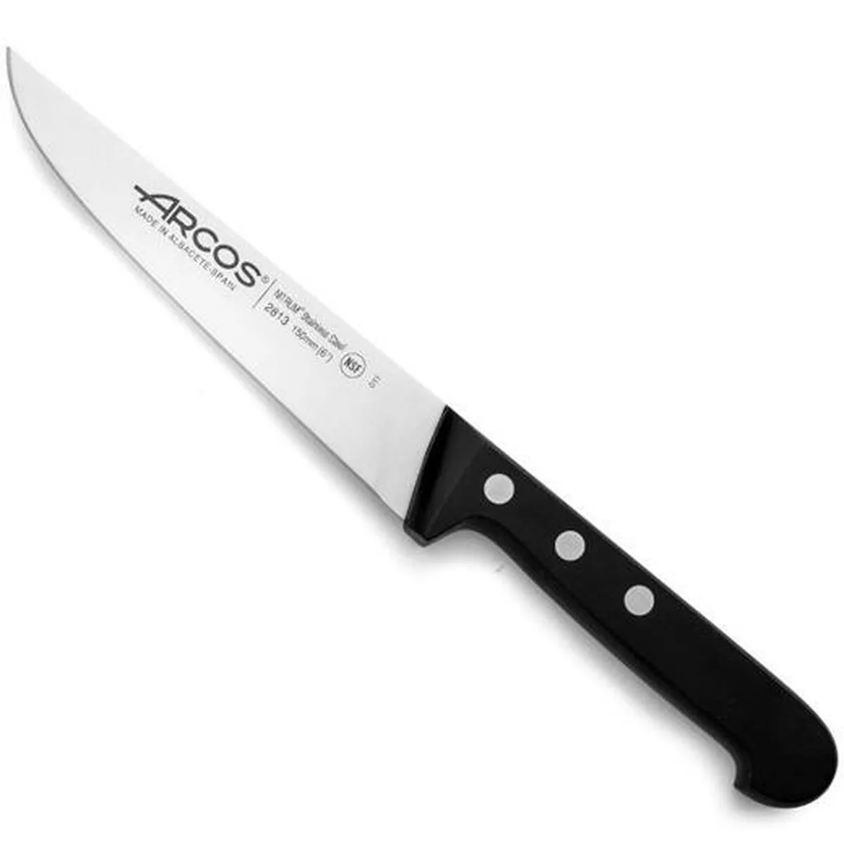 Couteau de cuisine arcos noir argente acier inoxydable s792920995. Chez Diaytar, nous transformons vos envies en réalité avec style.