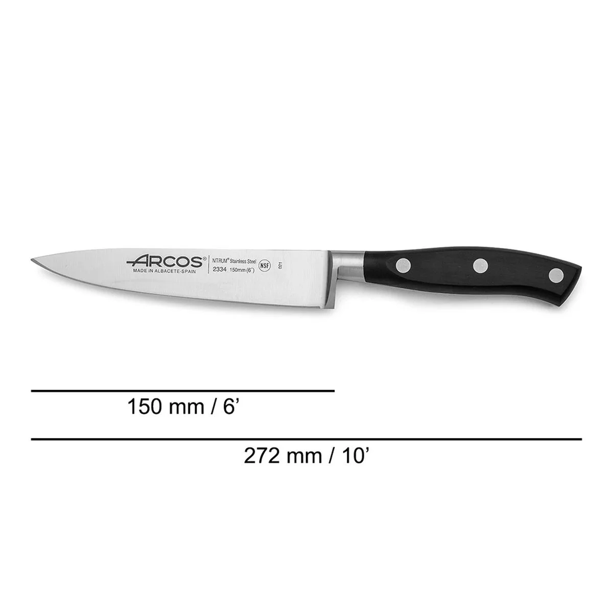 Couteau de cuisine arcos serie riviera noir acier 15 cm 6 s792920676. Diaytar, c'est le testament vivant qu'on peut allier large choix et qualité exemplaire dans le e-commerce.