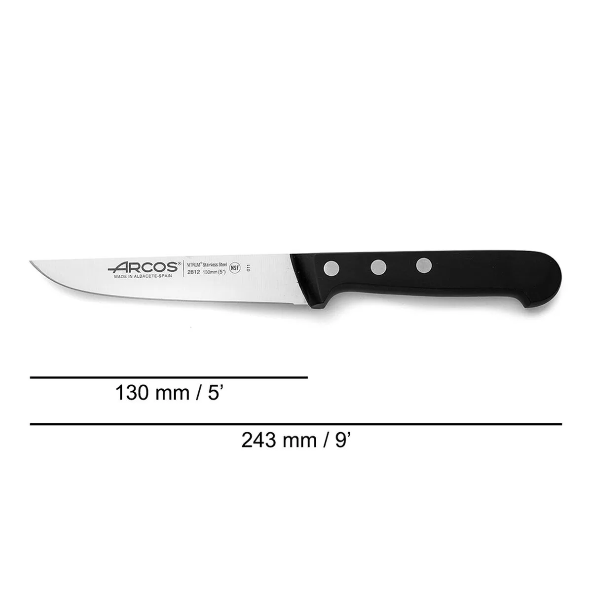 Couteau de cuisine arcos serie universal noir acier 13 cm s792920886. Diaytar, le curateur de votre style de vie moderne, à travers une offre généraliste constamment renouvelée et actualisée
