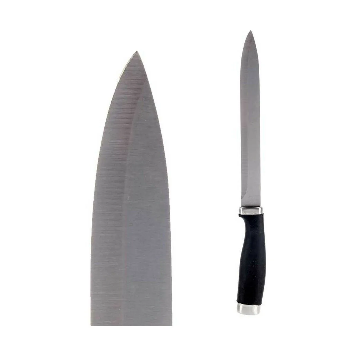 Couteau de cuisine kinvara kt11 5603 03 noir argente acier inoxydable plastique 3 5 x 33 x 2 cm 12 unites s362375241. Diaytar, c'est le compagnon des visionnaires, de ceux qui achètent aujourd'hui les produits qui seront incontournables demain.