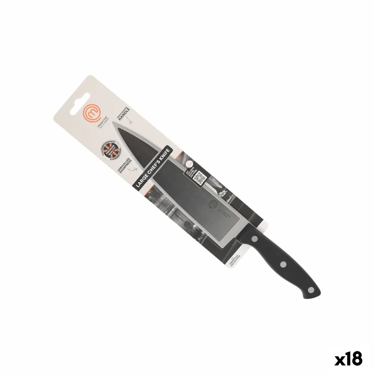 Couteau de cuisine masterchef chef noir argente 20 cm 18 unites s223712055. Diaytar, le nom qui garantit que chaque produit, du plus technologique au plus basique, a été choisi avec goût et exigence