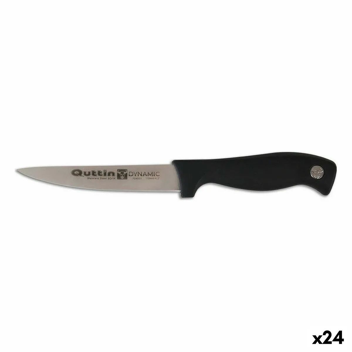 Couteau de cuisine quttin dynamic noir argente 11 cm 24 unites s222668782. Diaytar, c'est la promesse tenue d'un e-commerce où l'émerveillement devant un produit simple est encore possible.