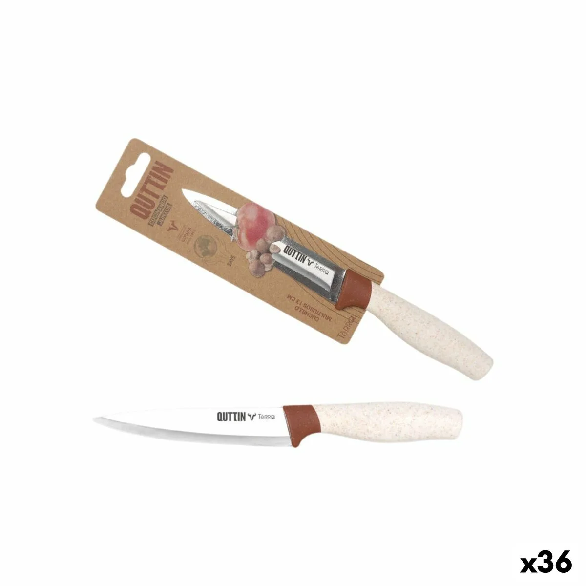 Couteau de cuisine quttin terra 13 cm 36 unites s223552756. Notre mission : éradiquer le superflu pour ne vous proposer que l'essentiel... mais en beaucoup plus stylé. Bienvenue chez Diaytar.