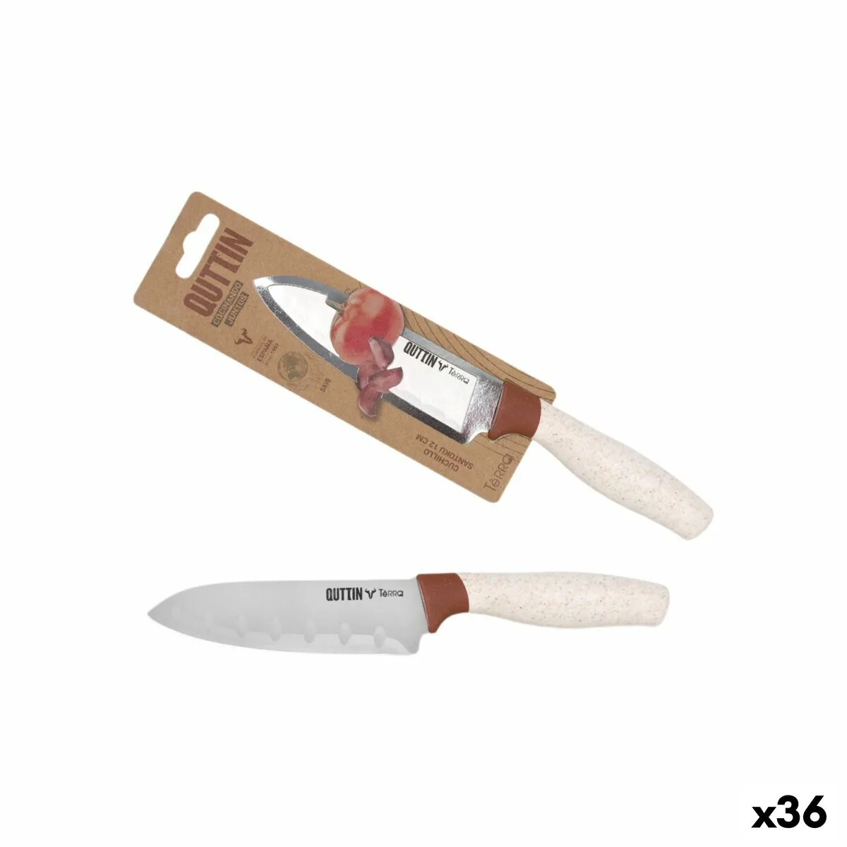 Couteau de cuisine quttin terra 13 cm 36 unites s223552955. Diaytar, c'est le compagnon de ceux qui aiment prendre soin d'eux et de leur intérieur avec des produits choisis avec amour.