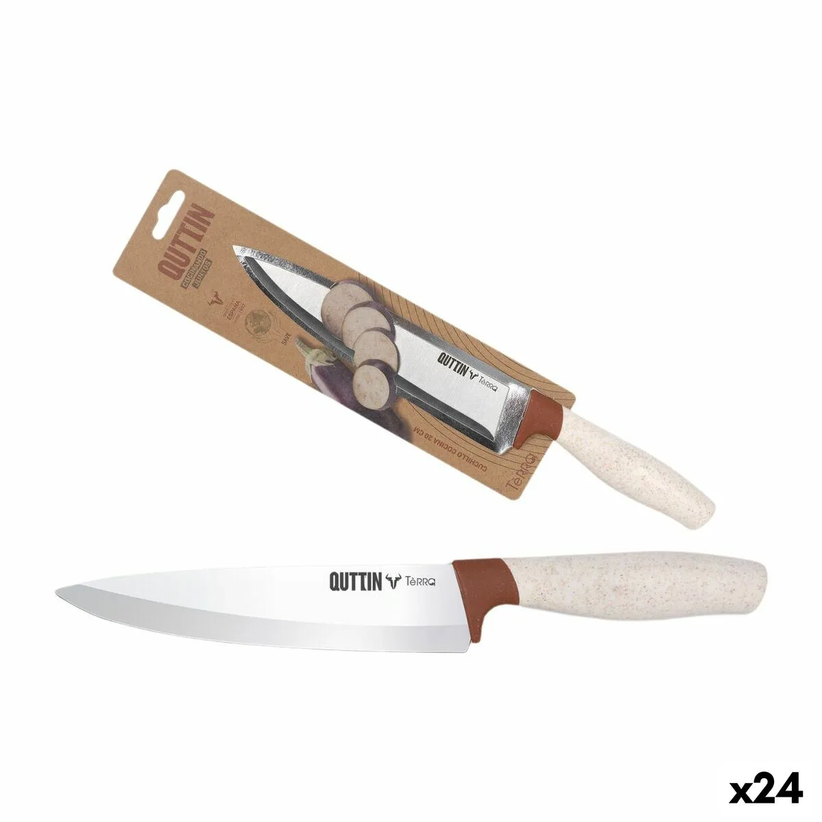 Couteau de cuisine quttin terra 20 cm 24 unites s223553337. Explorez la galerie virtuelle Diaytar et laissez-vous séduire par nos produits généraux tendance et nos inventions électroniques exclusives