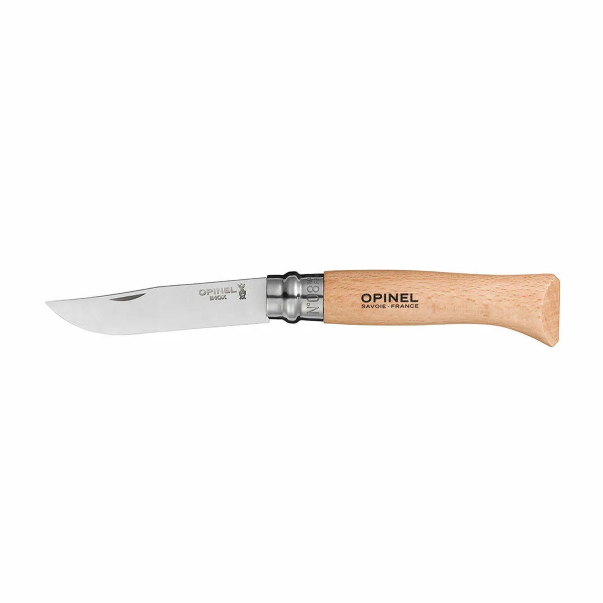 Couteau opinel no8 8 5 cm acier inoxydable bois de hetre s792352526. Osez l'originalité avec les créations mode exclusives de Diaytar.