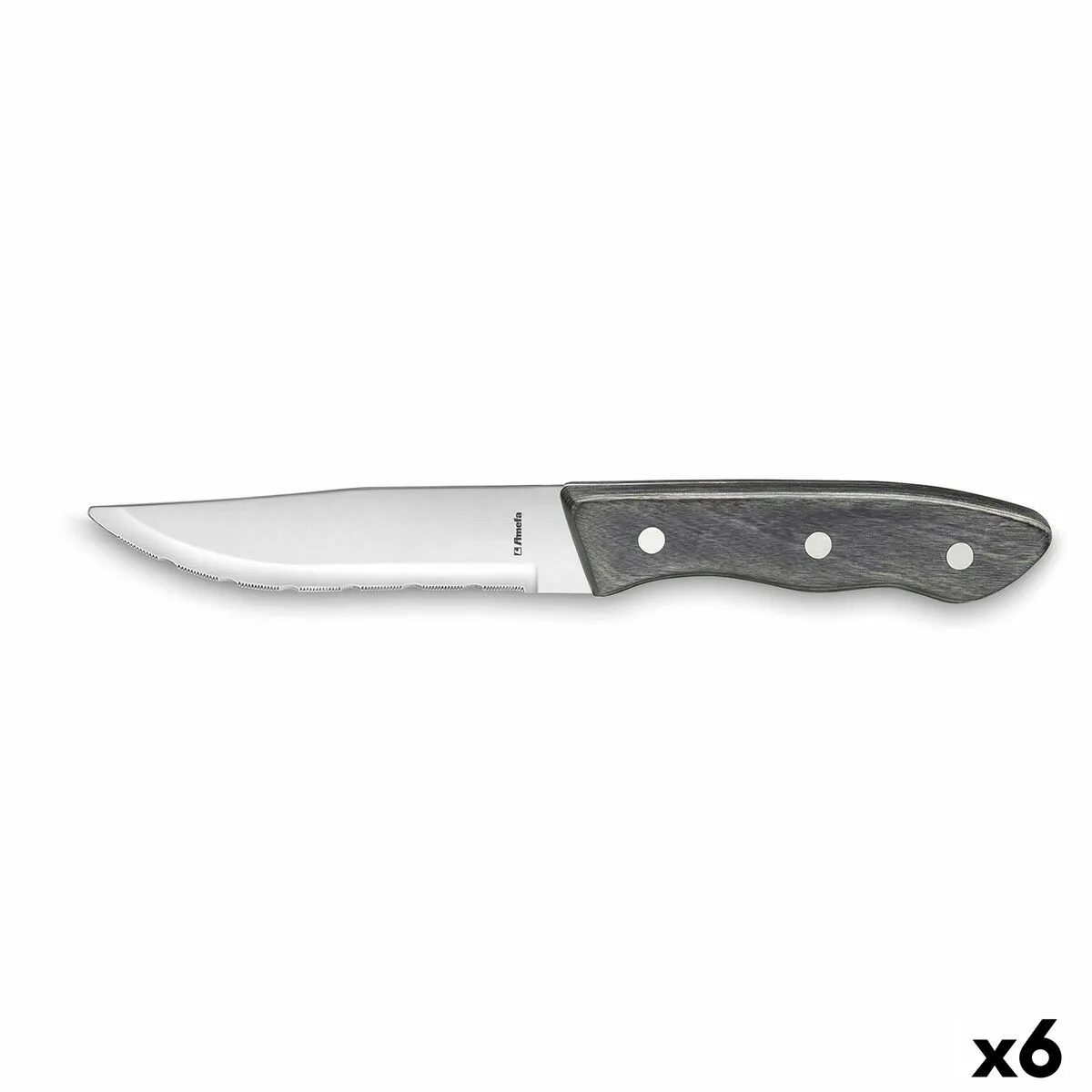 Couteau pour cotelettes amefa hercule marron metal 6 unites 25 cm pack 6x s270469242. Bienvenue dans la famille Diaytar. Ici, on ne parle pas de clients, mais de co-créateurs d'un quotidien meilleur.