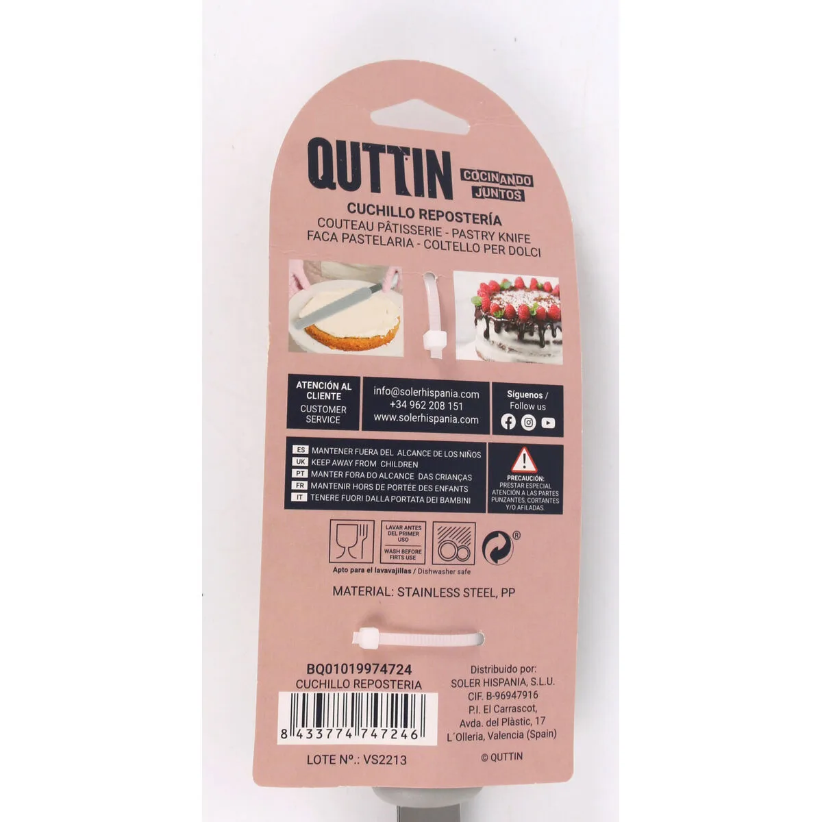Couteau quttin 34 x 3 cm patisserie 36 unites s223027518. Diaytar, c'est la promesse de trouver ce produit parfait qui répondra à un besoin précis tout en étant un objet de désir