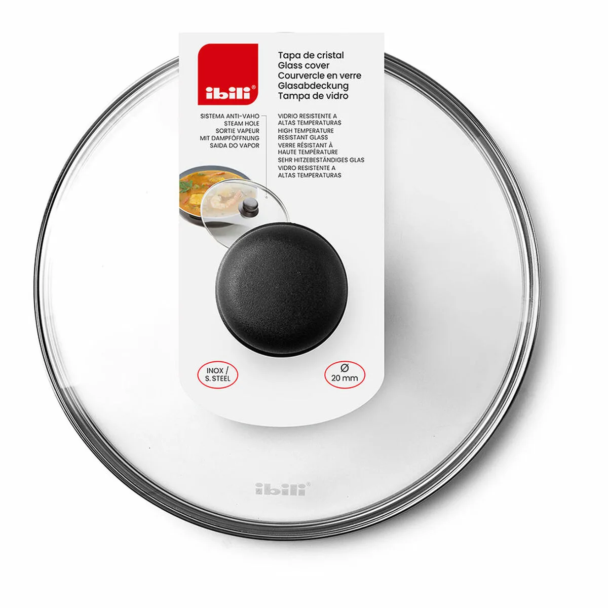 Couvercle pour marmite ibili o 26 cm acier inoxydable s792612230. Diaytar s'adapte à vos besoins avec une gamme complète et variée.