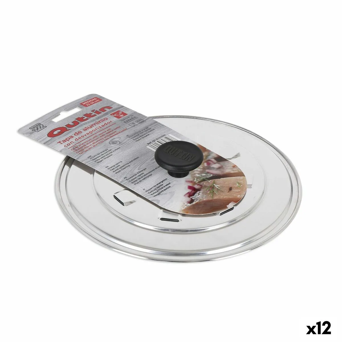 Couvercle pour poele quttin o 24 cm argente aluminium 12 unites s222660653. Notre équipe chez Diaytar est une brigade de passionnés, toujours en chasse pour dénicher la perle rare qui vous fera vibrer.