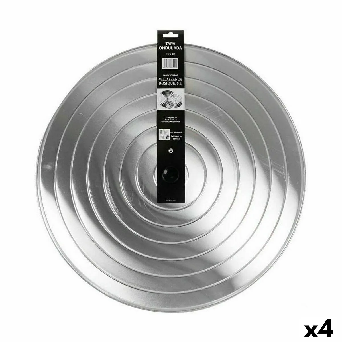 Couvercle pour poele vr aluminium 70 x 70 x 3 cm 4 unites s222752060. Notre credo ? L'excellence accessible. Diaytar rend le premium attainable dans chaque catégorie de produits.